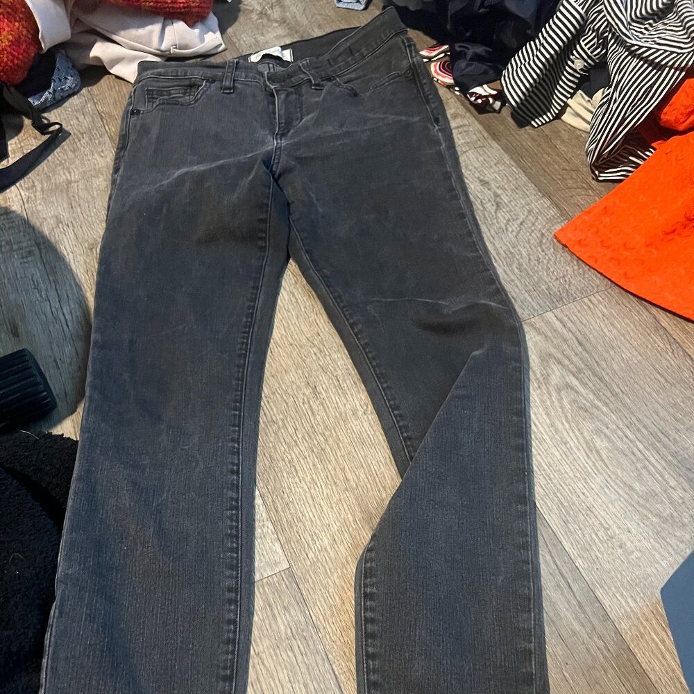 Madewell skinny skinny‎ black jeans size 28